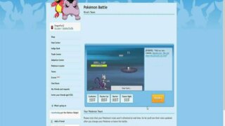 Jogando Pokemon Online no UnovaRPG