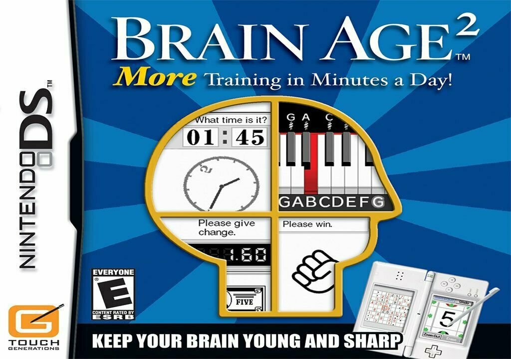 Brain age. Brain age Nintendo DS. Brain age Nintendo.