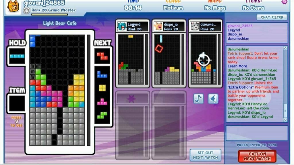 tetris friends shut down